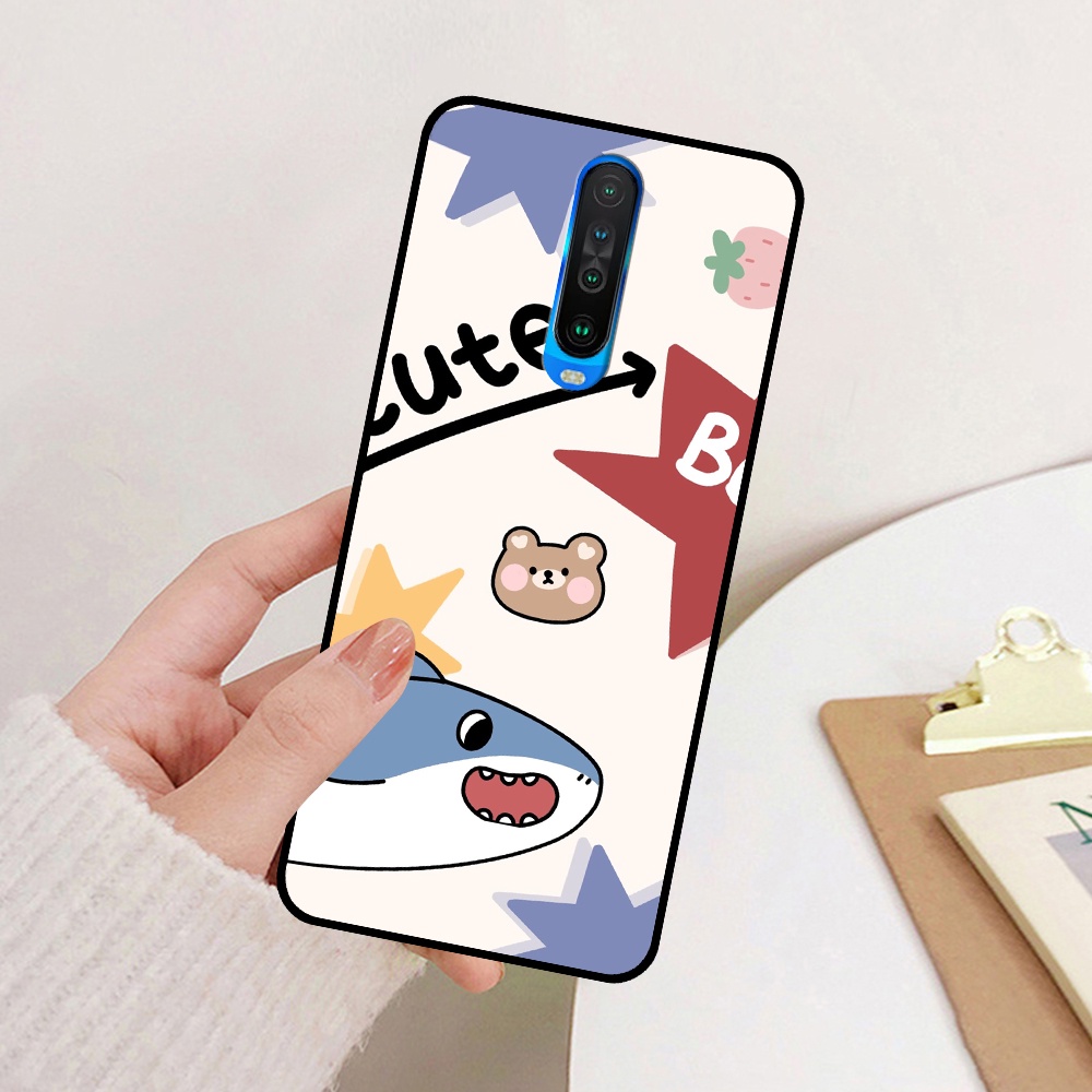 Ốp Xiaomi Redmi K20 / K20 Pro - K30 / K30 5G in hình cá mập, khủng long dễ thương, cute (T01 - T06)