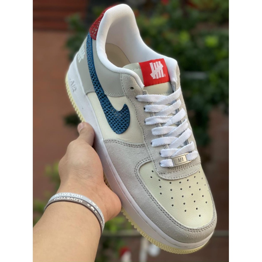 Giày Air Force 1 Undefeated High Quality Nam Nữ - Giày Sneaker AF1 Cổ Thấp Màu Kem [FREE SHIP + HỘP GIÀY + HỘP BẢO VỆ] | BigBuy360 - bigbuy360.vn