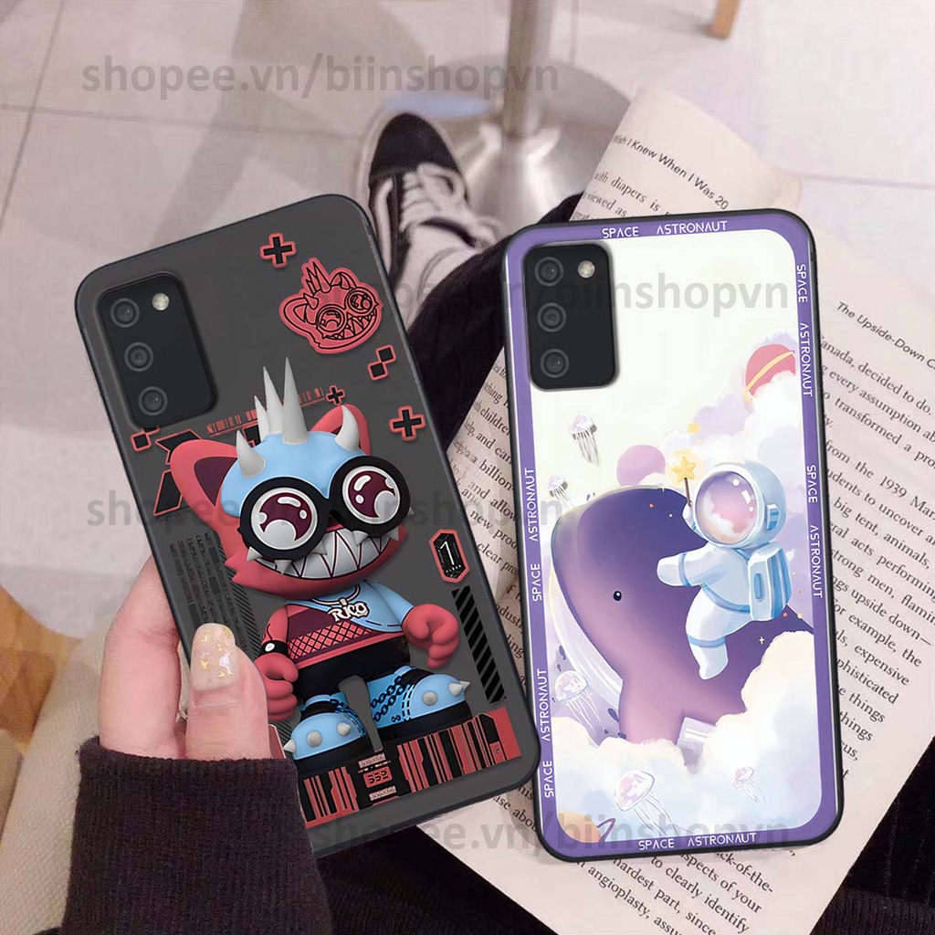 Ốp Samsung A02s / A03s phi hành gia vũ trụ space.x siêu đẹp, thời trang