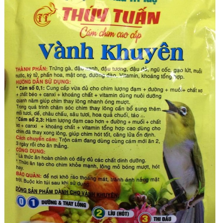 thức ăn nuôi chim Vành khuyên