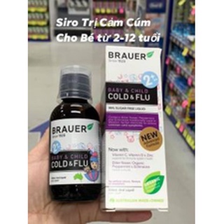 Siro Brauer Úc Cold and Flu 100ml