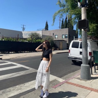 Chân váy Jennie BLACKPINK ảnh thật
