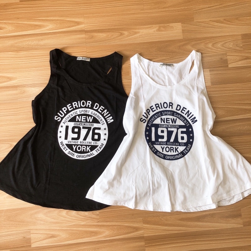 Áo Thun Ba Lỗ Form Rộng 1976, Chất Coton Mịn Mát NT Closet - AT009