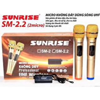 Micro không dây sunrise SM-2.2