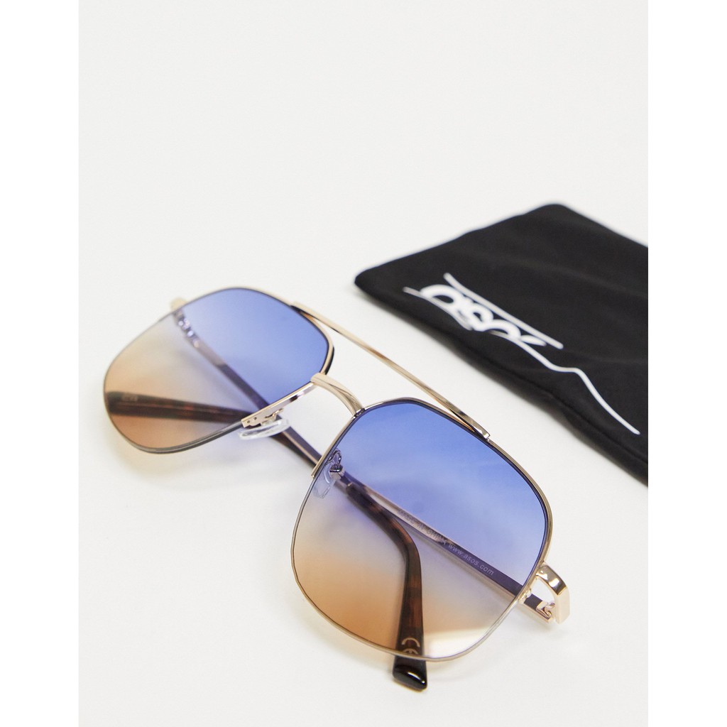 Kính Mát ASOS Nam Mắt Mix Màu Chống UV Authentic