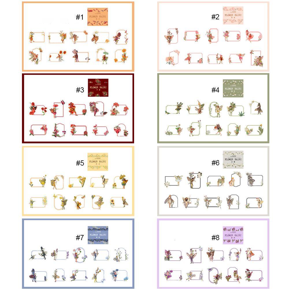 Set 30 Tấm Giấy Trang Trí Lưu Bút / Sổ Lưu Niệm Hình Khu Vườn Cổ Tích