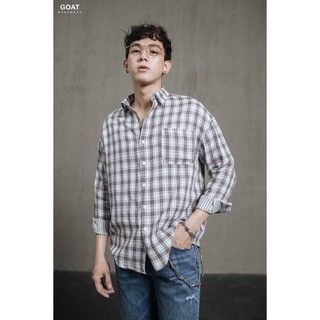 Áo Sơ Mi Sọc Caro Nam GOAT MENSWEAR