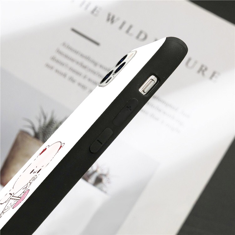 Ốp iphone sticker tình yêu ốp kính cho iphone 13 12 pro max mini 11 14 pro max plus x r xs max 7 8 plus 6 s plus se 2020