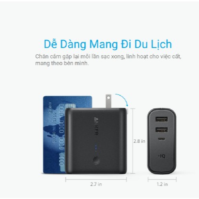 Pin sạc dự phòng Anker PowerCore Fusion 5000mAh - A1621