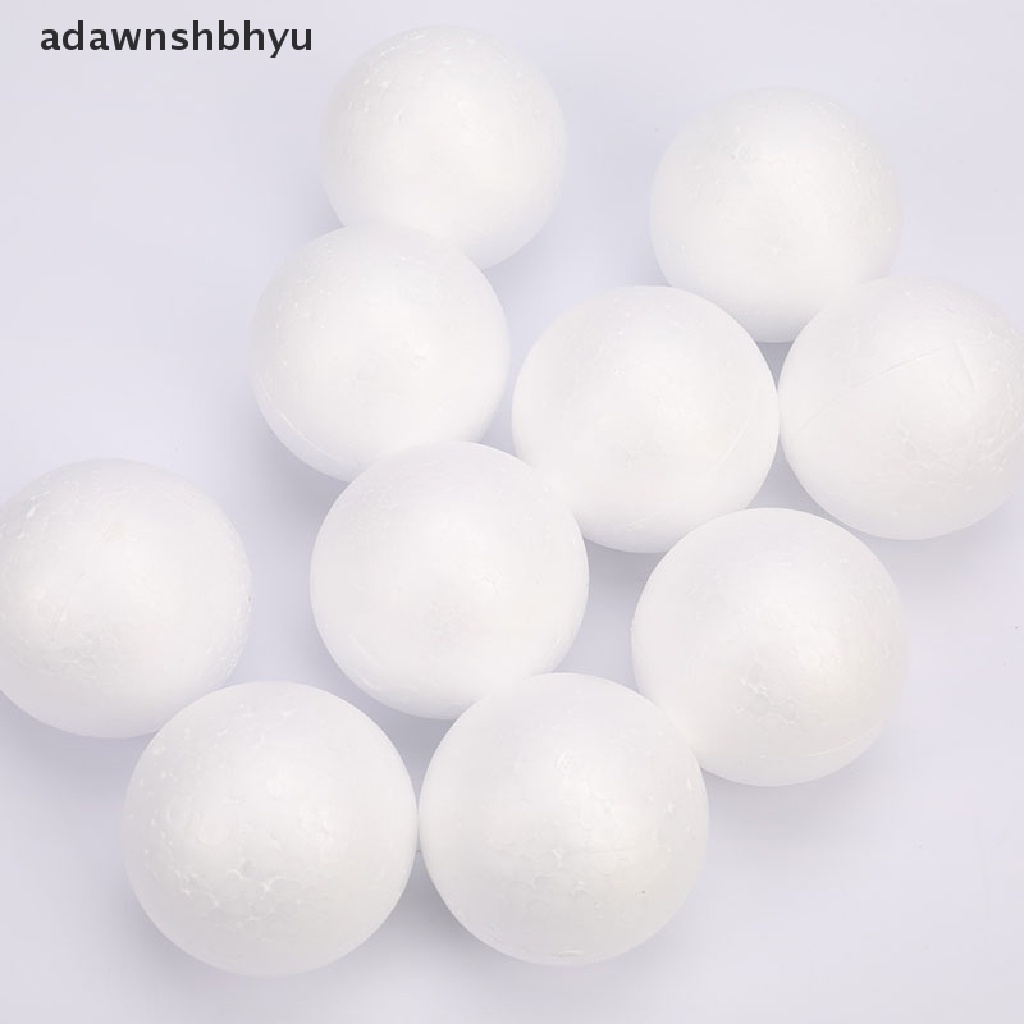 Set 10 Quả Cầu Xốp Polystyrene Styrofoam 70MM Trang Trí Tiệc DIY