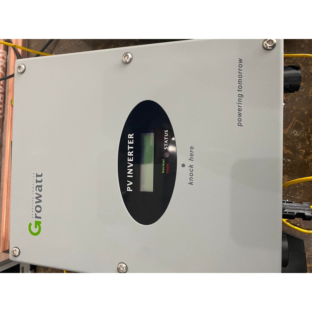 Inverter Growatt 3000MTL-S công suất 3kw Hàng chính hãng.chạy bám tải oke