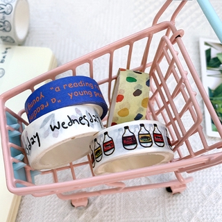Cuộn dán washi hình hoạt hình dễ thương