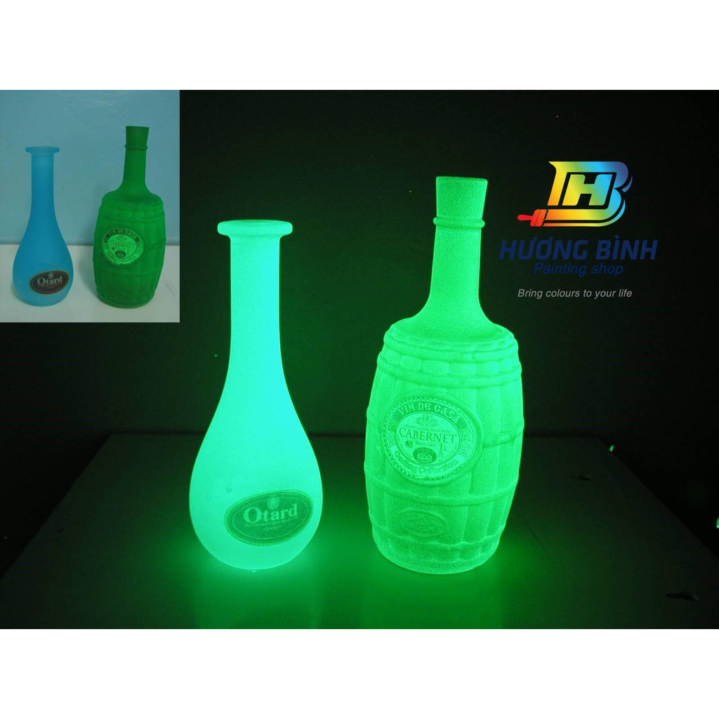 Sơn xịt BOSNY Phosphorescent - sơn xịt dạ quang trong tối (200cc)