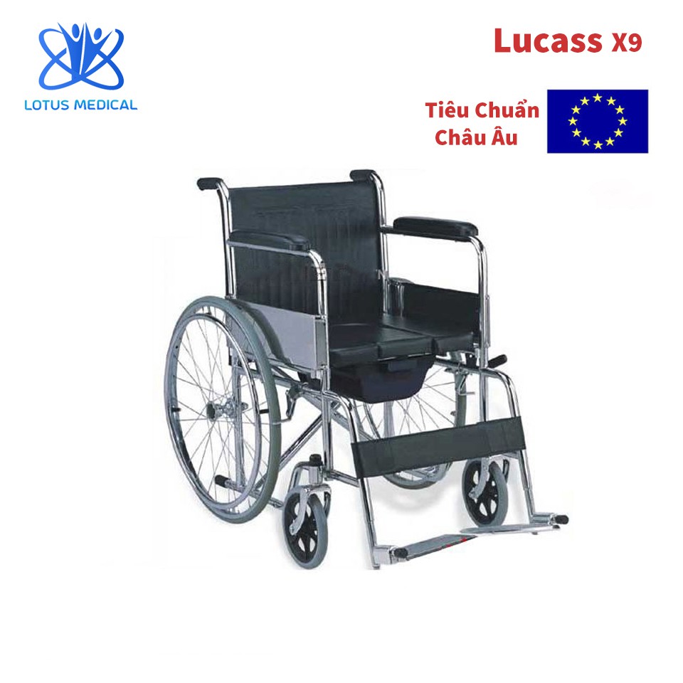 [CHÍNH HÃNG] XE LĂN LUCASS X9 / XK9 - Xe lăn tiêu chuẩn
