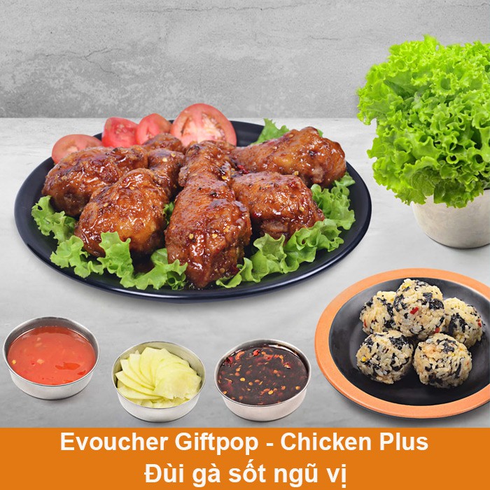 Phiếu quà tặng nhà hàng CHICKEN PLUS trị giá 200.000 VNĐ