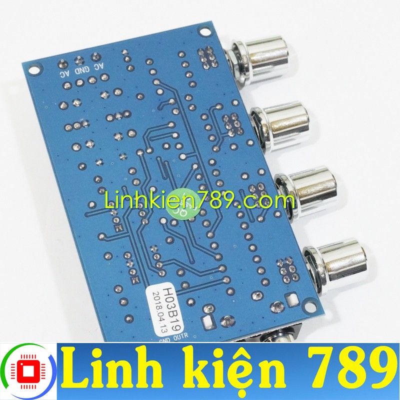 Mạch chỉnh âm sắc 12V đôi V1 - Linh Kiện 789
