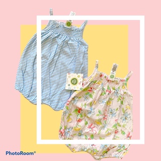 Body hai dây Romper (set gồm 2 màu hot hit nhà Little me)