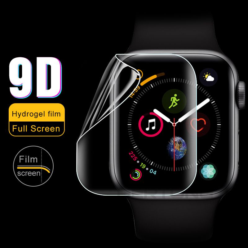 Kính Cường Lực HD Bảo Vệ Màn Hình Đồng Hồ Apple Watch 45mm 41mm 44mm 40mm 42mm 38mm 7 6 5 4 3 Se