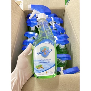 xịt kháng khuẩn hapicare+ nanopro