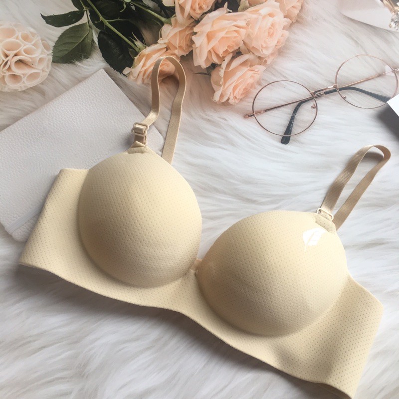 Áo Lót, Áo Ngực Đúc Su Thông Hơi Hình Lá Không Gọng Đệm Bàn Tay Nâng Ngực | BigBuy360 - bigbuy360.vn