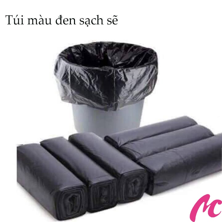 Combo 3 cuộn túi rác Tahufa tự phân hủy 1kg an toàn thân thiện với môi trường_CC888