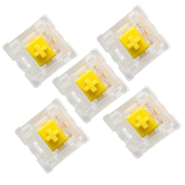 Công tắc bàn phím Switch Gateron Milky Yellow Pro dùng cho bàn phím cơ