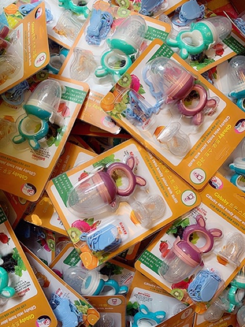 Túi Nhai Chống Hóc GB Baby Hàn Quốc 3 Giai Đoạn Cho Bé