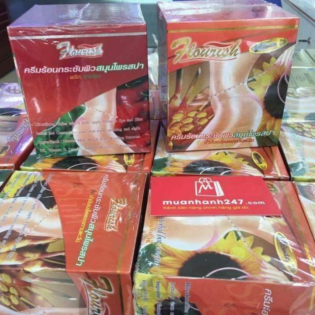 KEM TAN MỠ GỪNG ỚT THÁI LAN