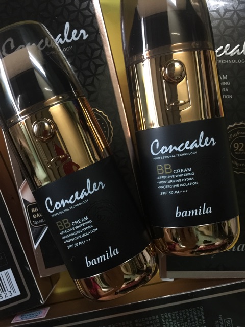 Sale 38% BB lăn kem nền che khuyết điểm cực tốt Bamila+ Tặng 1 miếng mặt nạ | BigBuy360 - bigbuy360.vn