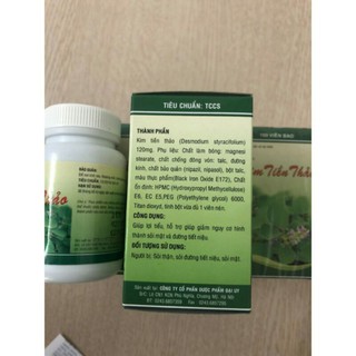 Viên Kim Tiền Thảo (lọ 100 viên)