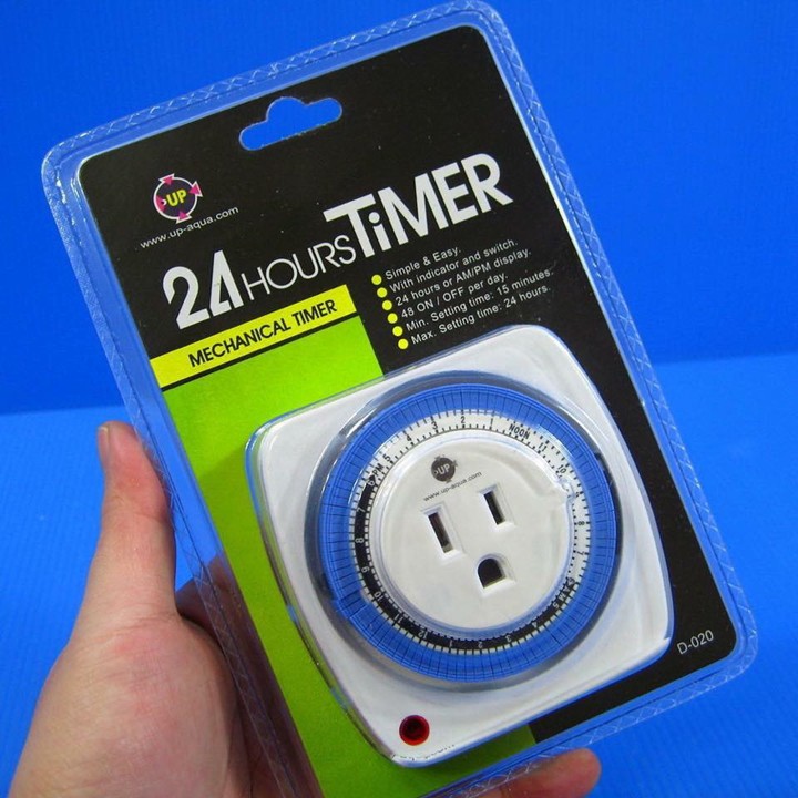 Timer cơ hẹn giờ Up Aqua chuyên dùng cho thủy canh – cá cảnh