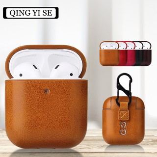 Case chống sốc Airpod 1-2 da cao cấp/ Hộp đựng tai nghe AirPods 1-2