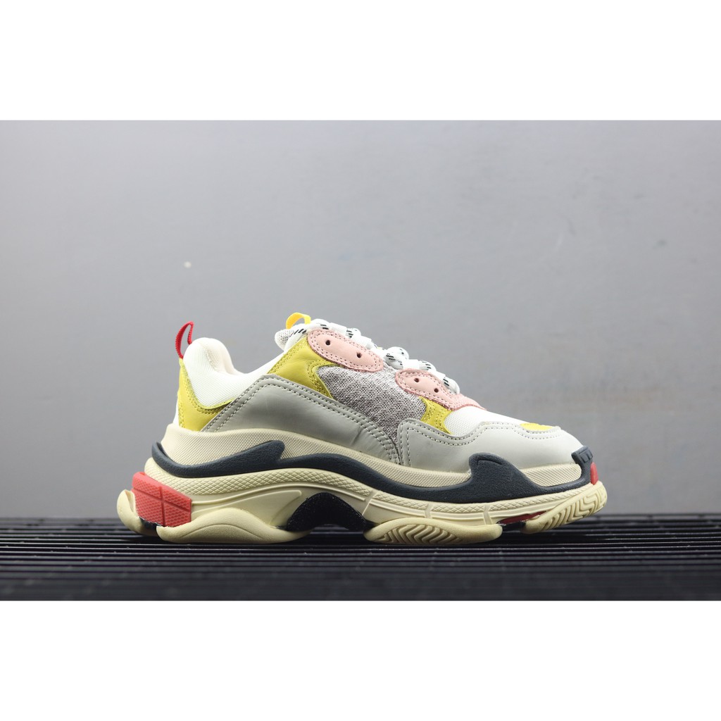 Balenciaga Triple S Trắng +Hồng