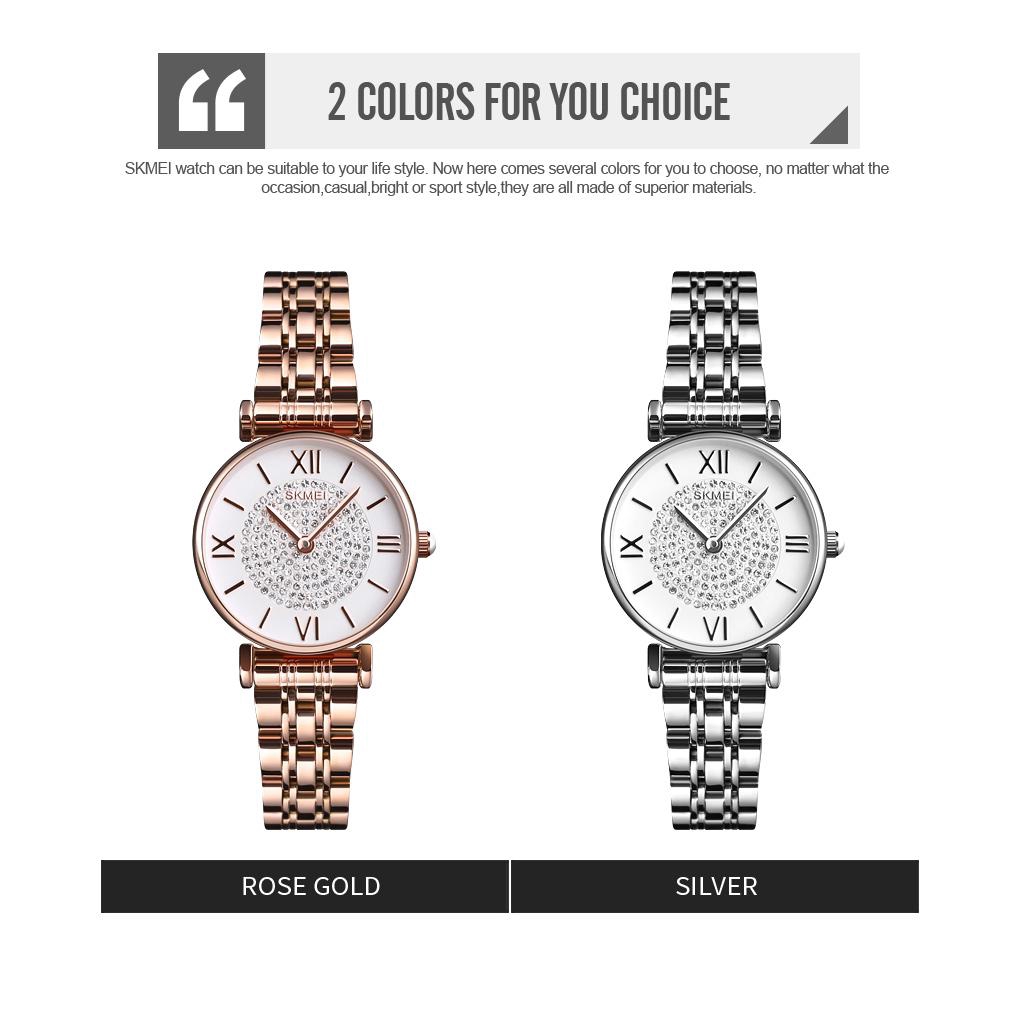 Đồng Hồ SKMEI Chuyển Động Thạch Anh Chống Thấm Nước Chất Liệu Thép Không Gỉ | BigBuy360 - bigbuy360.vn