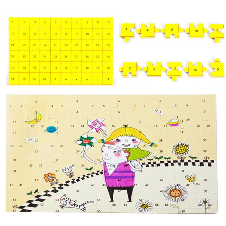 Ghép tranh puzzle hộp sắt loại 60 , 100, 200 chi tiết