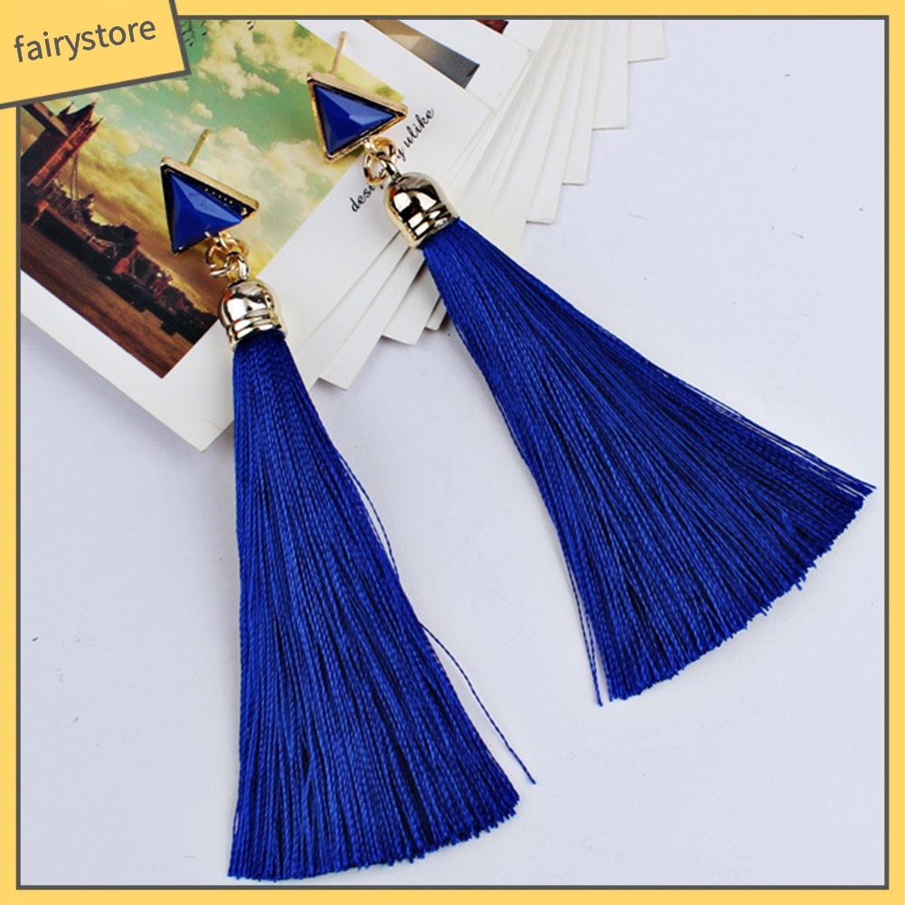 Khuyên tai dáng dài phong cách thời trang Bohemian nữ