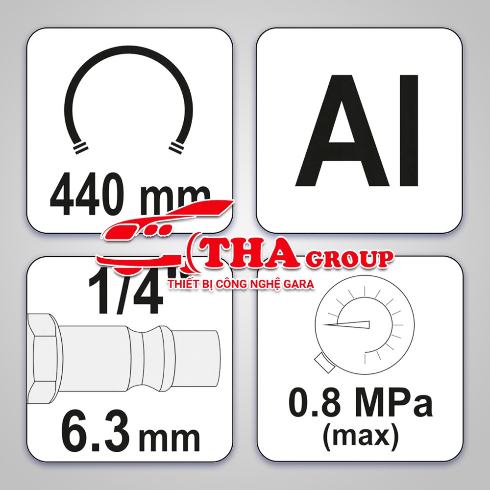 Đồng hồ bơm lốp Yato YT-2370 | YATO Thương hiệu đến từ Ba Lan
