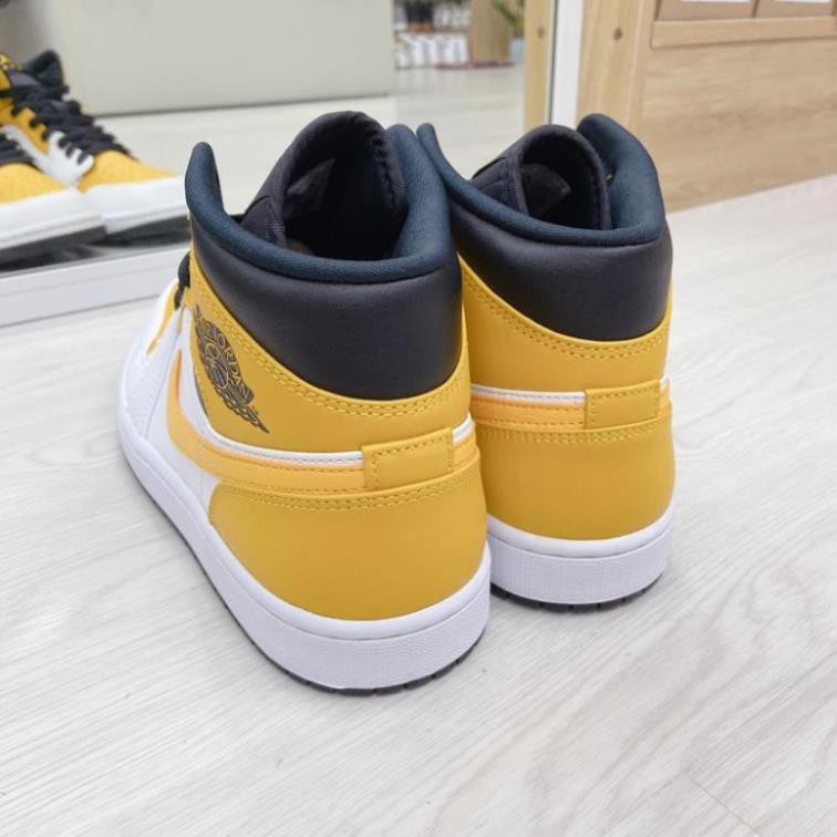 [CHÍNH HÃNG] Jordan1 Mid 'University Gold'