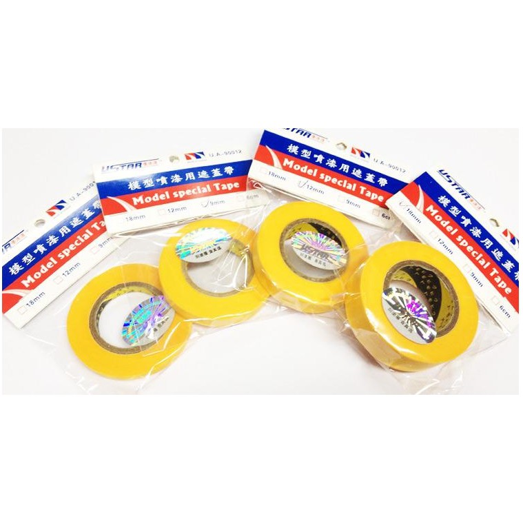 Dụng cụ mô hình Băng dính che sơn Masking tape - Ustar GT