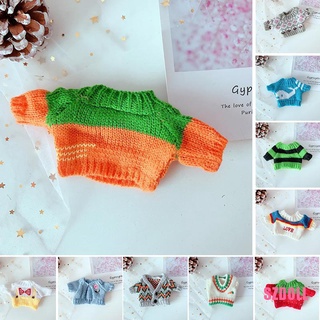 Búp bê mặc áo len dài 20cm dễ thương cho búp bê