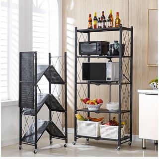 Kệ để đồ đa năng nhà bếp gấp gọn không cần lắp ráp HÀNG NHẬP NỘI ĐỊA CAO CẤP