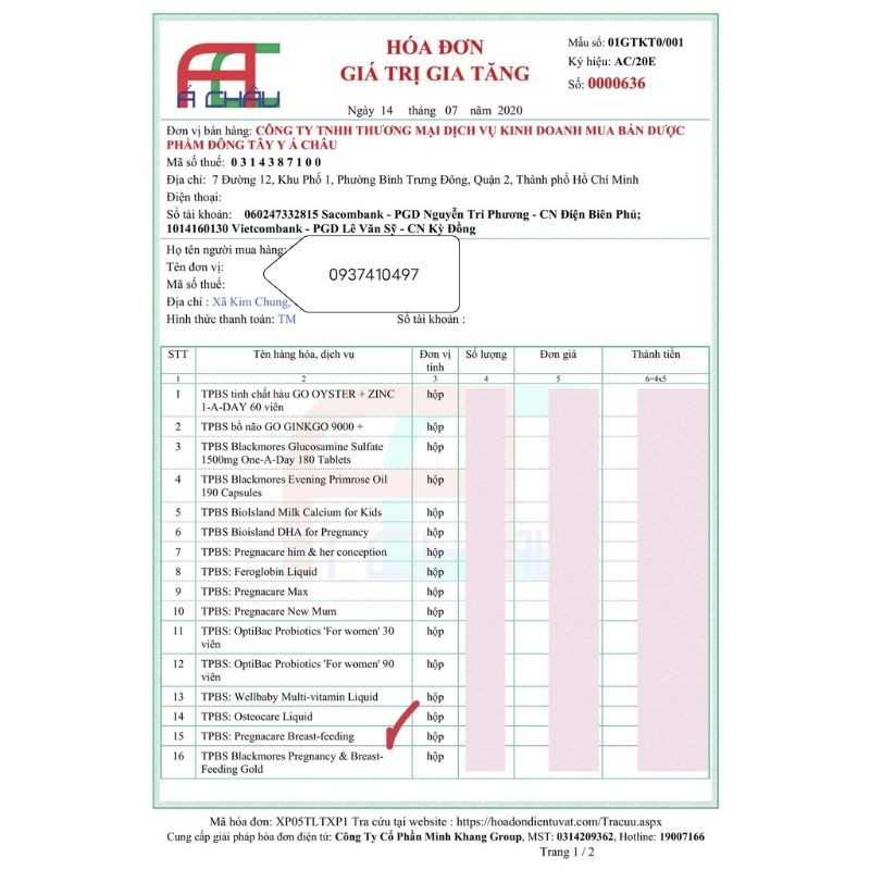 Date 2024-Vitamin tổng hợp cho phụ nữ sau sinh Pregnacare Breast-feeding Pregnacare Breast-feeding