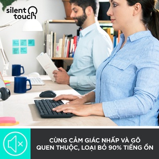 bộ chuột bàn phím không dây Logitech MK295