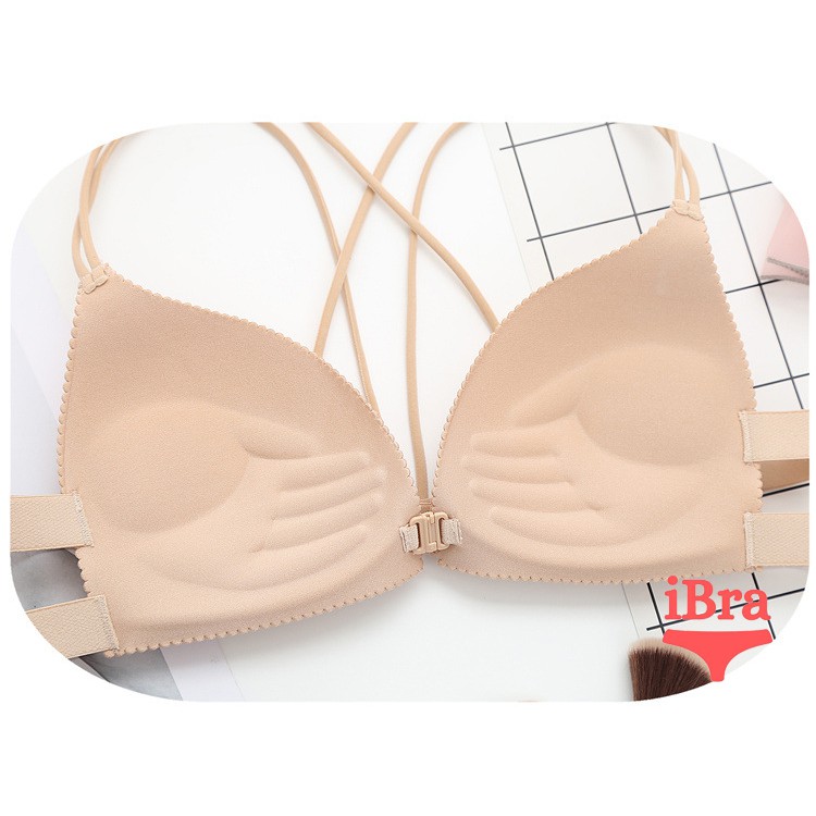 Áo Lót Bra Nữ Cài Trước Đệm Mỏng Nâng Ngực Bàn Tay Dây Mảnh Sexy BR01 | BigBuy360 - bigbuy360.vn