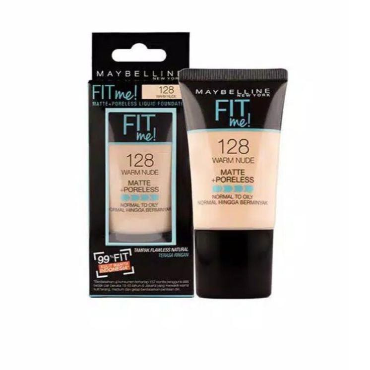 (hàng Mới Về) Kem Nền Maybelline Fit Me 128 & 220 18ml Chất Lượng Cao