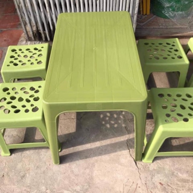 Bộ bàn ghế nhựa Việt nhật giá rẻ