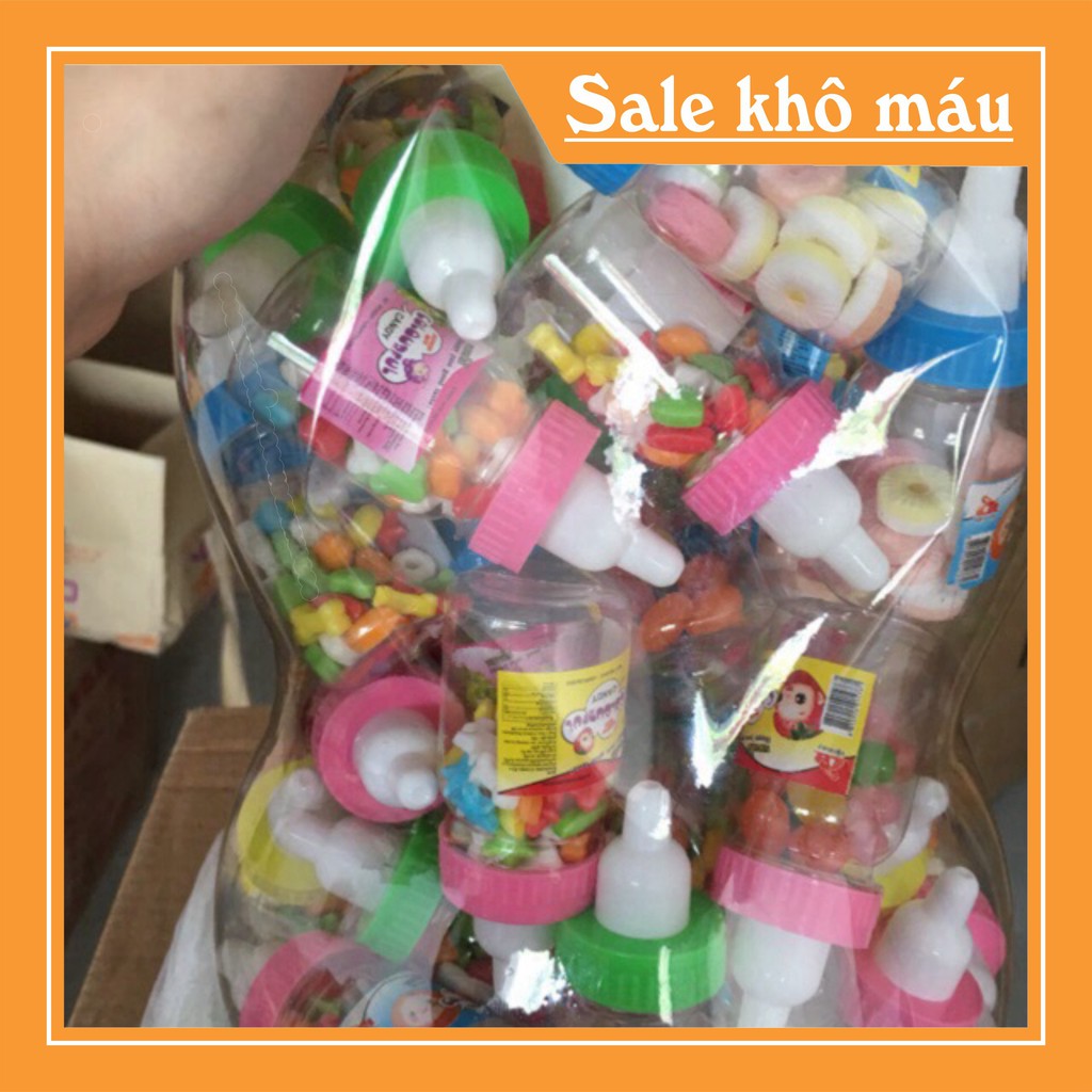 Kẹo Xê Bình Ty Cho Bé 1 Bình 50 Lọ Mix Nhiều Loại Hương Vị Trái Cây Sỉ Đồ Ăn Vặt Trẻ Em Hà Nội
