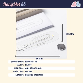 Đèn led đọc sách mini kẹp HangMot88 HM007