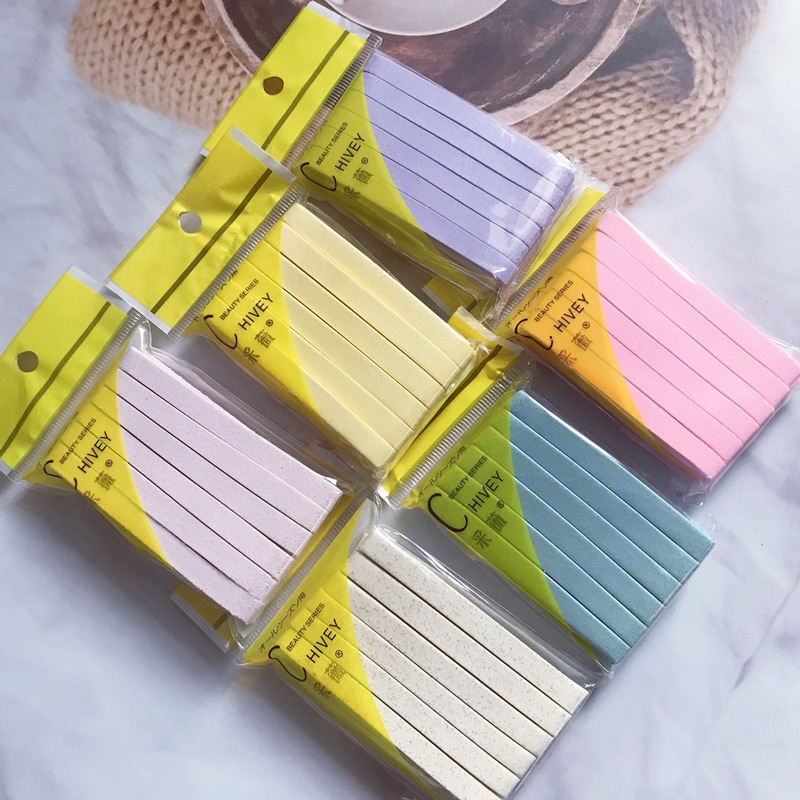 Bọt biển - Bông Nở Rửa Mặt Chivey 12 Miếng ,Mút Rửa Mặt Bọt Biển Dạng Nén 88093