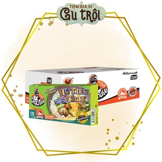 Thùng viên gia vị hủ tiếu chay gold 126gram ông chà và 80 hộp siêu tiết kiệm dễ dùng và tiện lợi thích hợp cho quán ăn